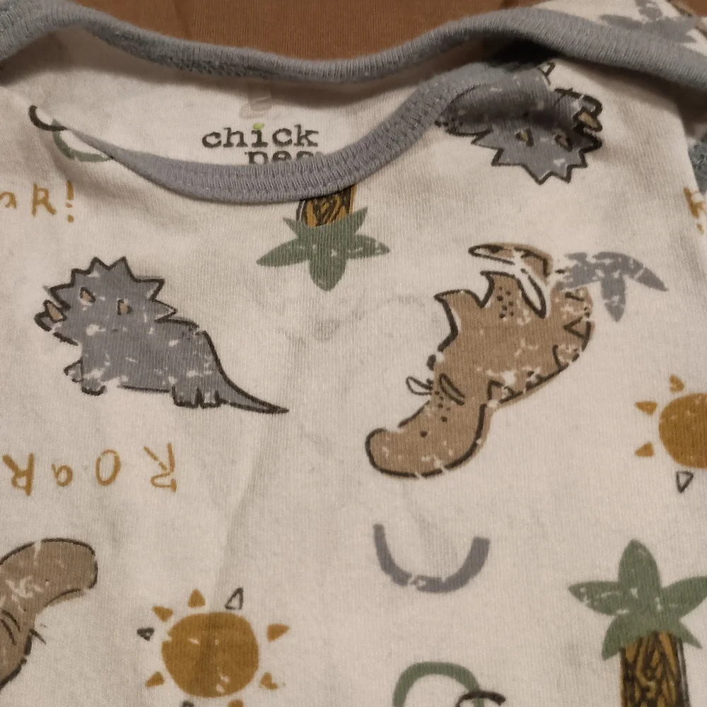 3pc Baby Dinosaur Onesie Bundle